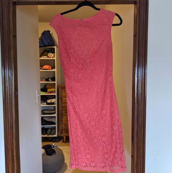 David Meister Coral Lace dress size 8 - Picture 1 of 2